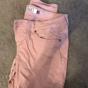 Salmon colored pants